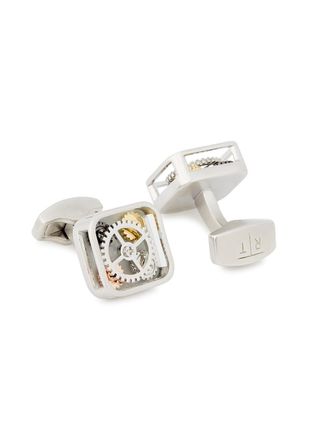 Tateossian Dials Gear-effect Cufflinks - Silver