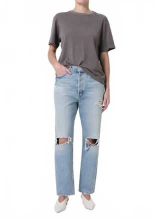 A Gold E 90s Mid Rise Loose Fit Jean In Threadbare