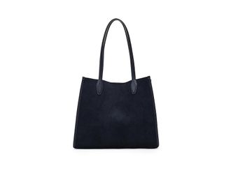 Madewell Suede Lexington Tote Handbags Juniper Berry, Leather/Suede