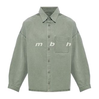 Misbhv Camicia in denim - - Shirts - Uomo - Grigio - M