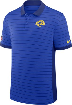 Nike Los Angeles Rams Sideline Victory Stripe Nike Mens Dri-FIT NFL Polo in Blue | 03BG0DGG9X-RPE