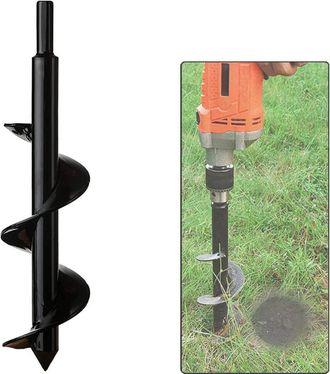 OEM Punta Da Trapano Da Giardinaggio, Gambo Esagonale In Acciaio Inox, Punta A Spirale Per Applicazioni A Caldo, Strumento Per Foratura Profonda E Coltiva