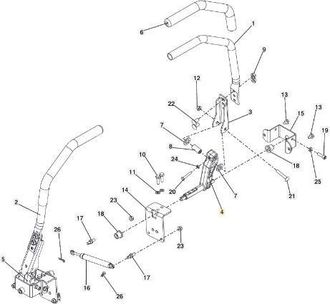 STIGA Sports Palanca De Direccion Lado Izquierdo Original Stiga - 118830954/0