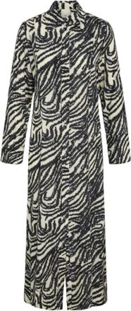 Julie Fagerholt - Heartmade Shirt Dresses, female, Black, Size: XL Elegant Vialo Dress Black