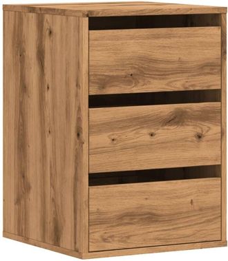 vidaXL C&oacute;moda De Esquina Madera De Ingenier&iacute;a Blanco 40x41x58 Cm Vidaxl