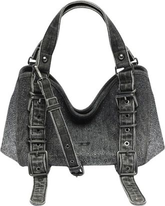 Diesel Borsa a mano D-One-Small - - Bags - Donna - Nero - ONE SIZE