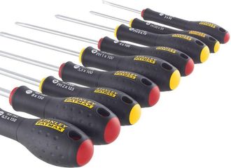 Stanley Juego De 10 Destornilladores Fatmax - Fmht65439-0 - Electricista + Mec&aacute;nico + Phillips + Probador