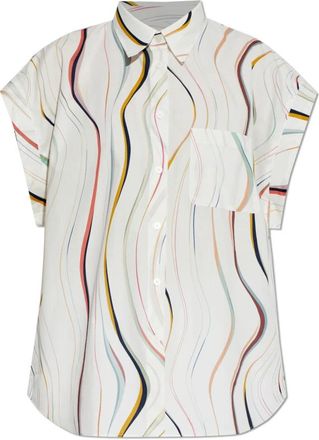 Paul Smith Shirts - Dames - Overhemden - Wit - XS - Overhemden