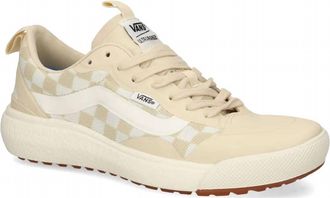 Vans Womens Mte Ultrarange Exo Checkerboard Sneakers In Cream
