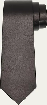 Tom Ford Mens Leather Tie