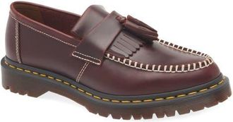Dr. Martens Adrian Ben Tassel Loafer in Cherry Red at Nordstrom, Size 14Us