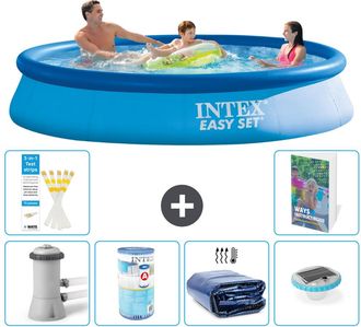 Intex Piscina Easy Set Redonda - 366x76 Cm - 7-piezas S275