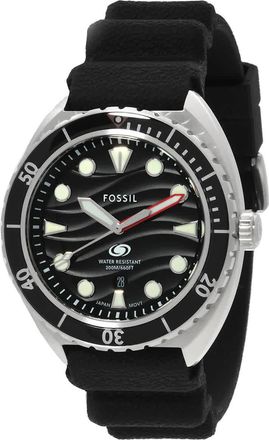 Fossil Breaker Quartz Black Dial Mens Watch FS6062