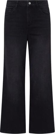 Liu Jo B.Up Flare Cropped Reg. W. - Dames - Cropped Jeans - Zwart - W28 - Katoen - Jeans