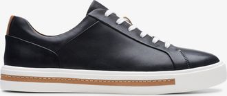 Clarks Un Maui Lace Black Leather