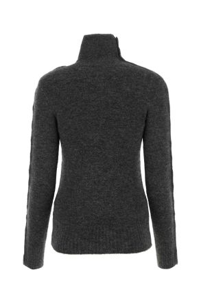 Isabel Marant Womens Anthracite Nylon Blend Malo Sweater Maglieria