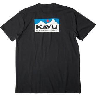 Kavu Klear Above Etch Art T-Shirt - Mens in Black at Nordstrom, Size X-Large