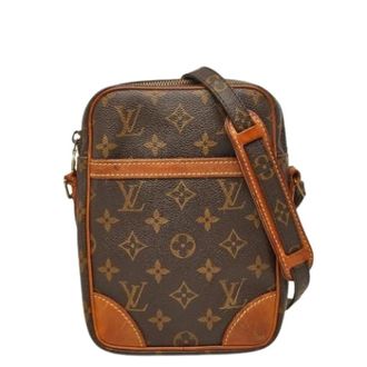 Louis Vuitton Pre-owned Cross Body Bags, female, Brown, Size: ONE SIZE Pre-owned Danube Shoulder Bag