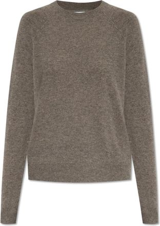 Sams&oslash;e & Sams&oslash;e Boston O-Neck - Dames - Cashmere truien - Grijs - XS - Kasjmier - Truien & Vesten