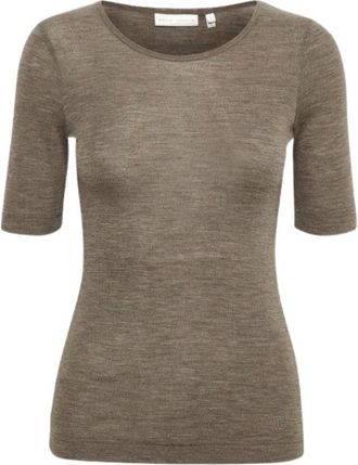 Inwear Stijlvol T-shirt - Dames - T-shirts - Bruin - M - Tops