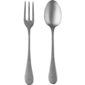 Mepra Vintage Serving Set - 2 Pieces in Silver at Nordstrom