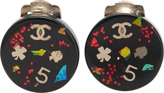 Chanel Hars Oorbellen Vintage Stijl