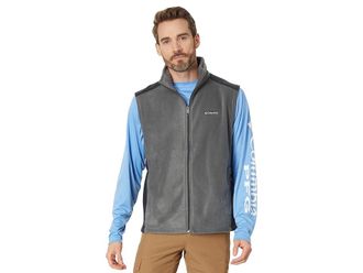 Columbia Steens Mountaintm Vest Mens Vest Grill/Black : 2XL, Fleece/Polyester