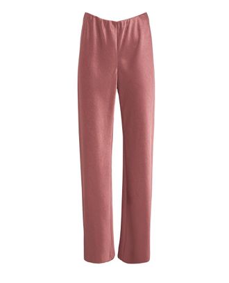 Vince Wide-leg Satin Trousers Size L