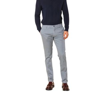 Mason's Heren, Broeken, Blauw, Maat: 3XL Gabardine