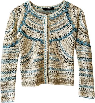 Isabel Marant Isabel Marrant Multicoloured Crochet Cardigan Size XS