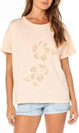 Roxy Sunset Sessions Graphic T-Shirt in Tropical Peach at Nordstrom, Size X-Small
