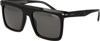 Carrera Zwarte Acetaten Zonnebril