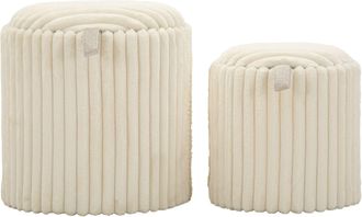 Mauro Ferretti Puff Goteborg Pareja Cm &Oslash; 40x42-31x32