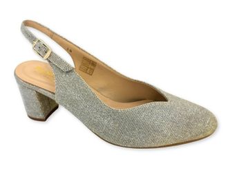 PieSanto Womens Galaxia Heels In Silver