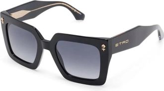 Etro Zonnebrillen - Dames - Zonnebrillen - Zwart - 52 MM - Accessoires