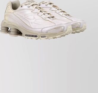 Nike premium ride sneakers metallic upper