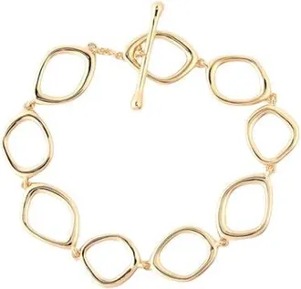 Lucy Quartermaine Volcan Bracelet in Gold Vermeil at Nordstrom, Size 8