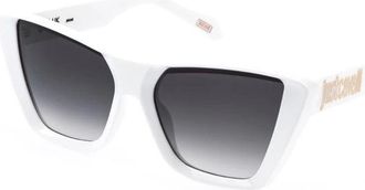 Just Cavalli Grey Gradient Cat Eye Ladies Sunglasses SJC146 0847 58
