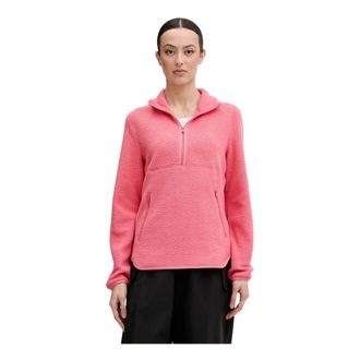 Jack Wolfskin Lite Curl Fleece - Dames - Fleece jassen - Roze - S - Wol - Fitness