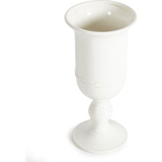 Napa Home & Garden Mirabelle Petite Pedestal Urn in White at Nordstrom, Size Small