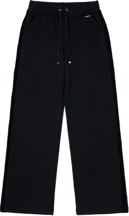 Freddy Pantaloni donna wide leg in modal con inserti in tricot