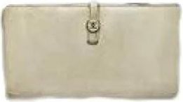 Chanel Pre-owned Lederen Portemonnee - Dames - Vintage Accessoires - Wit - ONE Size - Leer - Vintage