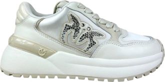 Pinko Casual Sneaker met 100% samenstelling - Dames - Sneakers - Wit - 38 EU - Schoenen