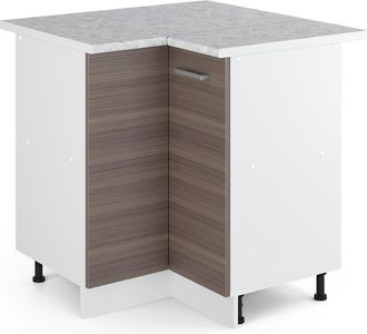 Vicco Armario De Esquina R-line, Gris, 75.6 Cm, Et M&aacute;rmol