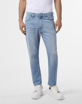 Philipp Plein Detroit Fit Jeans Men in Mykonos at Nordstrom, Size 31