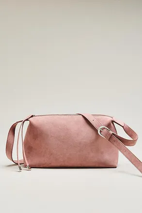 Maeve Faux-Suede Slouchy Shoulder Bag