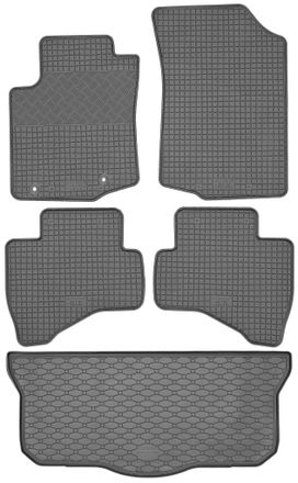 OEM Peugeot 108 Hatchback Desde Julio De 2014. Juego De Alfombrillas De Goma Para Coche Y Alfombrilla Para Maletero
