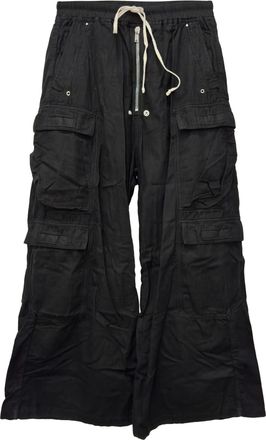 Rick Owens DRKSHDW cargobroek van zwart katoen