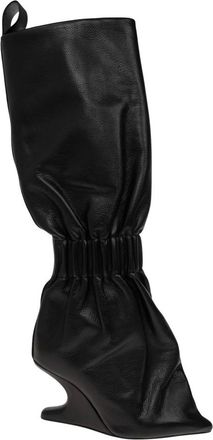 Rick Owens Wedge Laarzen Cantitaquito 8 - Dames - Schoenen - Zwart - Maat: 36 EU Leer