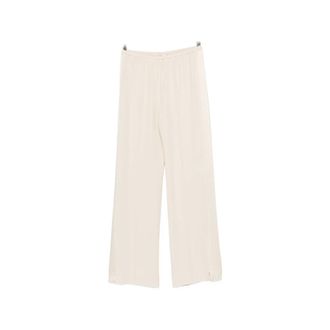 Forte_Forte Wide Trousers, female, White, S, Wide Trousers